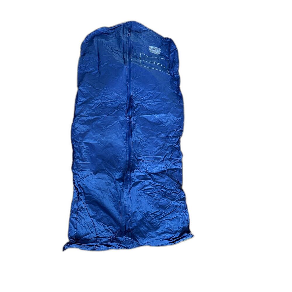 Burberry Garment Bag Navy Zip Up Large